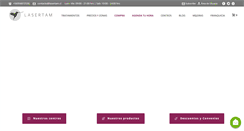 Desktop Screenshot of lasertam.com